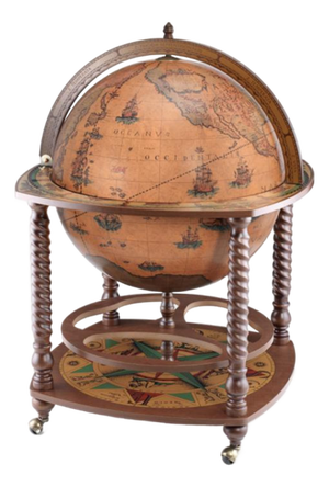 Charon Globe Bar by Zoffoli Mappamondi