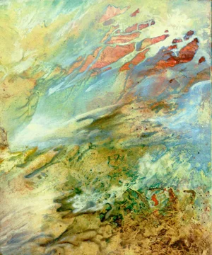 Gregory Proch, Brane Wave, Oil Painting, 2021