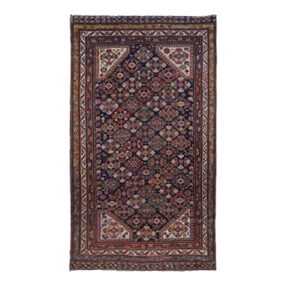 Antique Qashqai Rug 4'6'' x 8'2'' For Sale