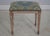 Age: Approx: 50 Years Old Details: Clean Quality Damask Upholstery High Quality Construction Stunning Paint Decorated...