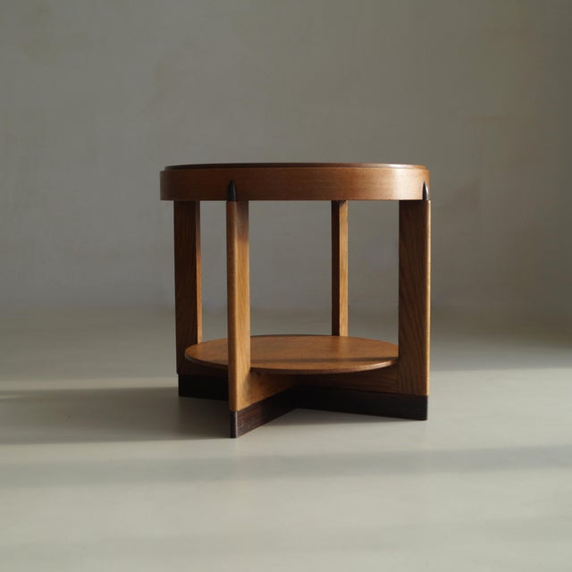 1920s Vintage Dutch Art Deco Side Table, 1920s For Sale - Image 5 of 18