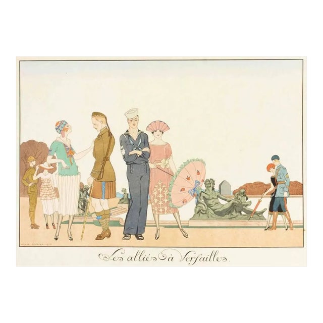 Les Allies a Versailles 1920 For Sale