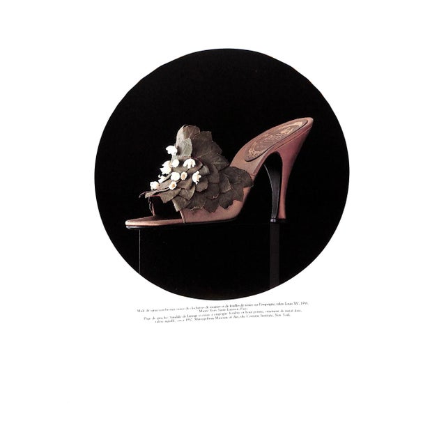 "Vivier" 1991 Provoyeur, Pierre W/ Pen Shoe Sketch by Roger Vivier (Signed) For Sale In New York - Image 6 of 12