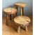 Camel Vintage Wood Tripod Stools - Set of Three For Sale - Image 8 of 12