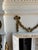 Monumental Hand-Carved Louis XVI Style White & Gilt Architectural Fireplace Mantel, Solid Wood, 83”w For Sale - Image 16 of 16