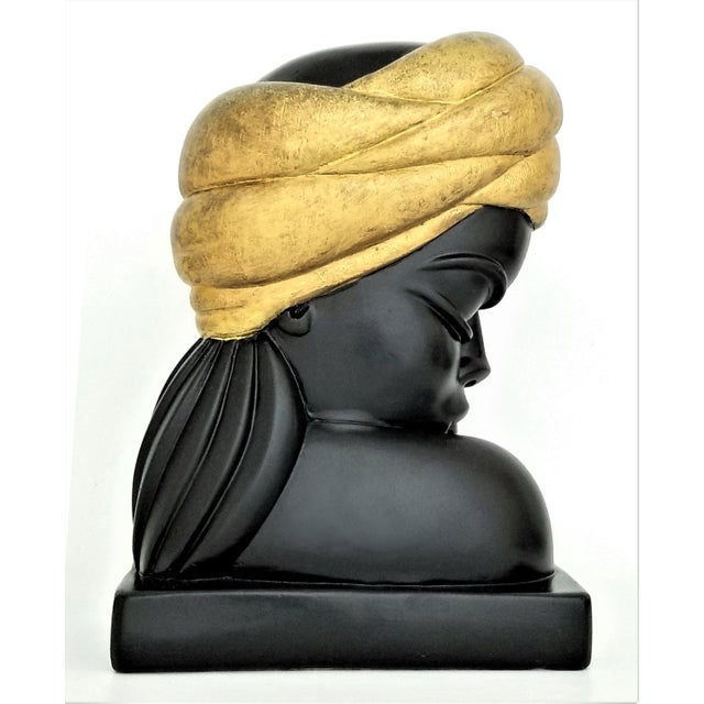 Bust Black Female by Alexander Backer For Sale In Miami - Image 6 of 9