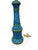 VTG Mid-Century Modern Turquoise Blue Bitossi Table Lamp Italian Pottery - Works For Sale In Philadelphia - Image 6 of 8