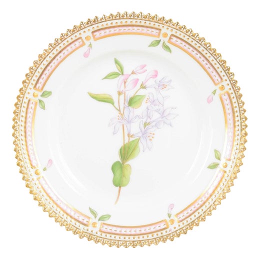 Flora Danica Side Plate in Porcelain from Royal Copenhagen, 1964 For Sale