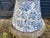 Fortuny Blue and White Fortuny Lampshade For Sale - Image 4 of 7