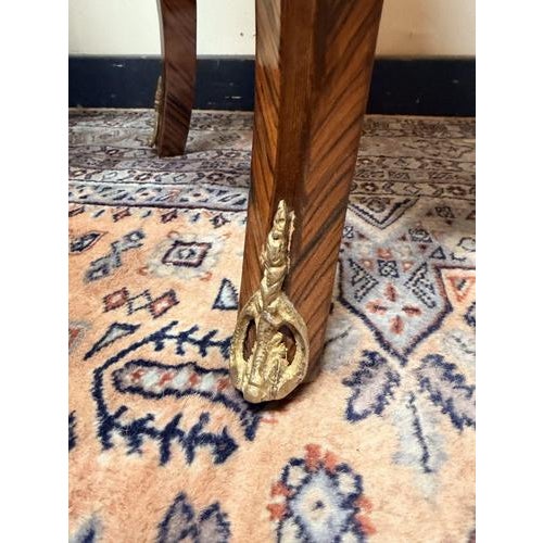 Nightstands with Marble Top, Set of 2 For Sale - Image 6 of 7