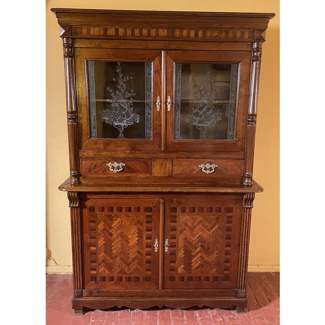 Art Nouveau Oak Dresser For Sale - Image 14 of 14