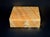 An extraordinary handcrafted onyx box of impressive scale and substantial weight, measuring 4" square and weighing an...