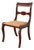 Kindel Furniture Style Regency Carved Mahogany Side Chair or Dining Chair, Circa 1940s For Sale