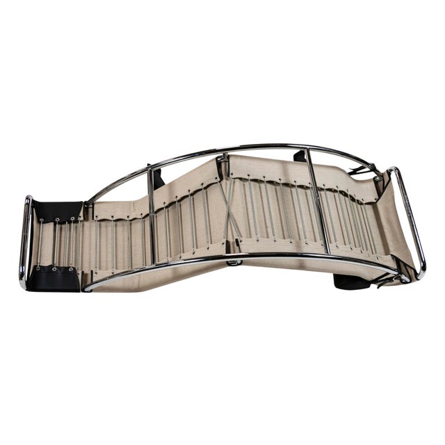 LC4 Chaise Lounge by Le Corbusier Pierre Jeanneret, Charlotte Perriand for Cassina, 2000s For Sale - Image 6 of 12