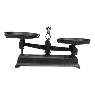 19th Century French Metal Scale For Sale