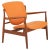 Model FD 136 Lounge Chair in Cognac Leather and Teak by Finn Juhl, 1970s For Sale - Image 10 of 10