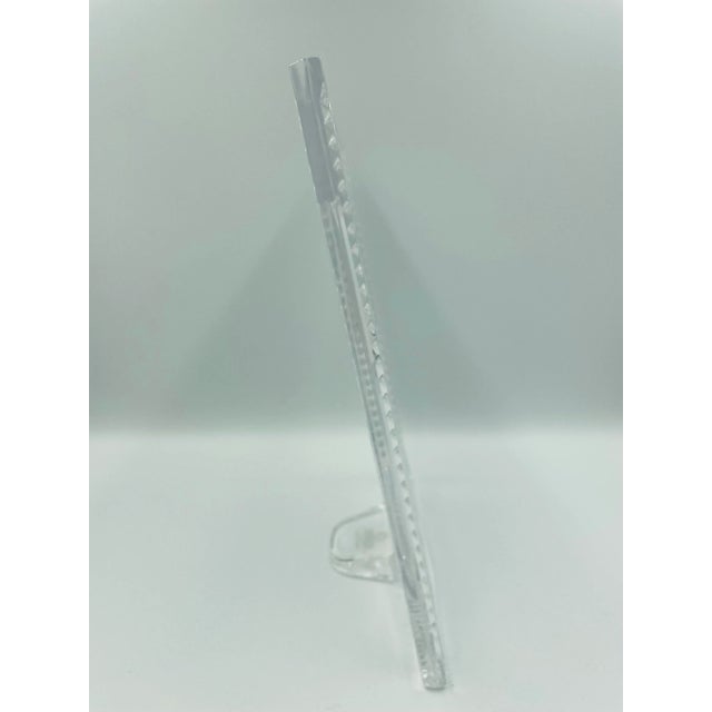 Contemporary 1990s Waterford Crystal Lismore Diamond Photo Frame For Sale - Image 3 of 11