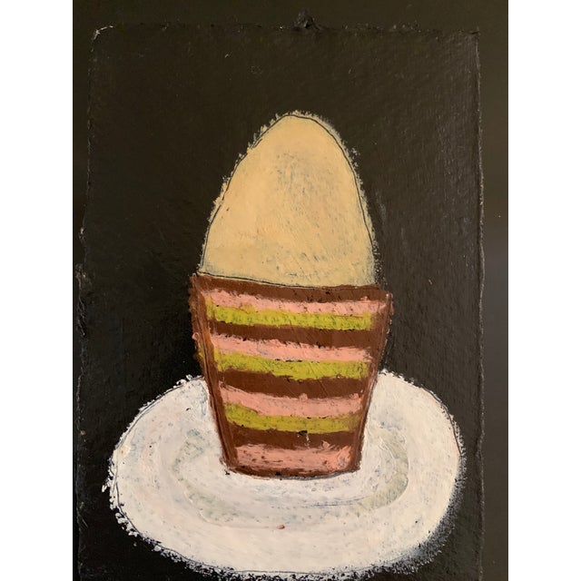 2020s Egg Cup XIV Contemporary Painting For Sale - Image 5 of 5