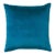 The House of Scalamandré Torino Velvet Pillow, Turquoise For Sale