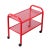 Postmodern Red Metal Trolley by Habitat, 1980s For Sale - Image 13 of 13