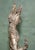 Tibetan Silvered Metal Buddhist Deity Figure Statue on Lotus Base For Sale - Image 12 of 18