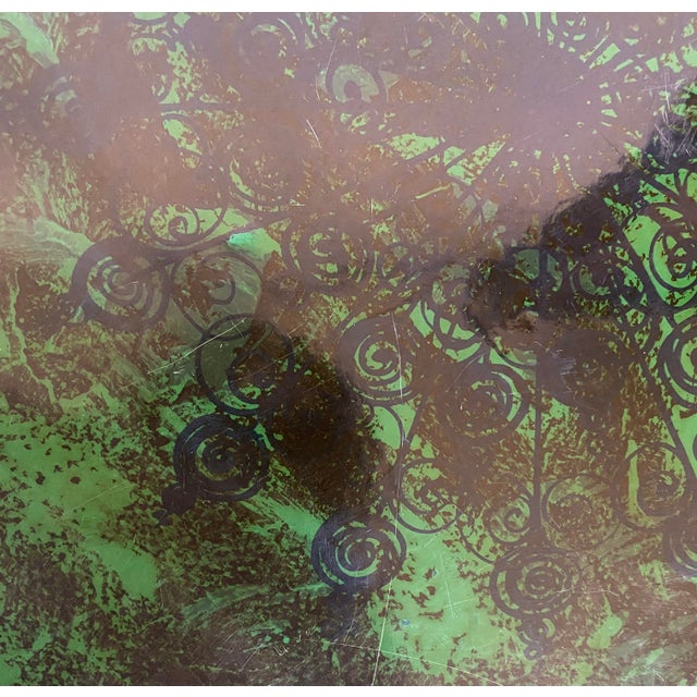 Metal Vintage Rotating Tulip Coffee Table by Poul Cadovius for France & Son W Bjorn Wiinblad & Mygge For Sale - Image 7 of 11