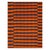 A vintage Turkish flat-weave Kilim room size accent rug handmade during the mid-20th century with a striped design in...