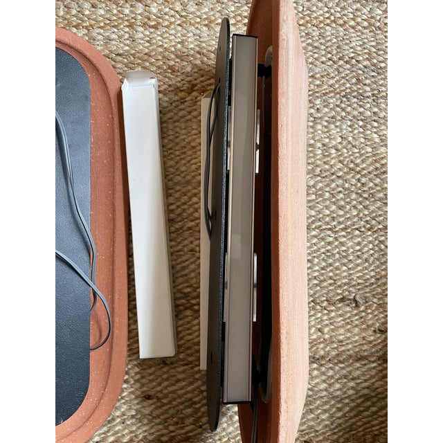 2020s New Volumes Terracotta Pinch Small Wall Lights by Kate Stokes — a Pair For Sale - Image 5 of 7