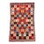 Vintage Persian Lori Checkerboard Rug - 04'01 X 06'01 For Sale