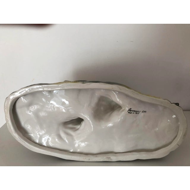 Mid-Century Modern Ceramic Horses Figurine from Ronzan, 1940 For Sale - Image 3 of 11