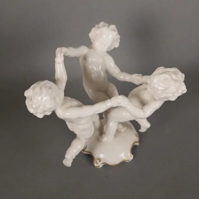 Ceramic The Dance Figurine by Karl Tutter for Hutschenreuther Kunstabteilung, 1930s For Sale - Image 7 of 7