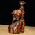Chinese Hand-Carved Boxwood Goat Figurine, Auspicious Symbol For Sale - Image 4 of 10