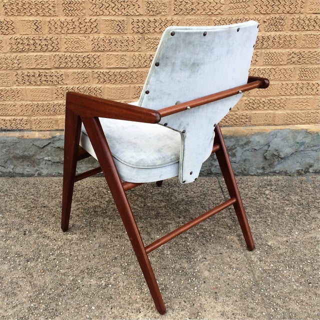 Wood 1950s Compass Chairs by Cornelis Zitman for Tecoteca - Set of 4 For Sale - Image 7 of 10