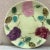 Art Nouveau Late 19th Century Saint Amand Majolica Roses Plate For Sale - Image 3 of 7