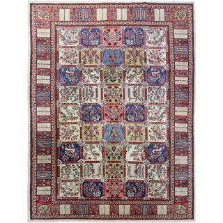 Middle Eastern Hand-Knotted Rug For Sale