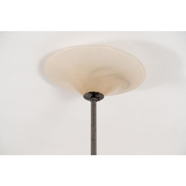 Metal Elio Murano Glass Flame Chandelier by Marco Mencacci for Barovier & Toso, 1950s For Sale - Image 7 of 9