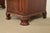 Brown Baker Furniture Style Chippendale Carved Flame Mahogany Sideboard Buffet, Circa 1940s For Sale - Image 8 of 13