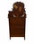 Traditional 1800s Serpentine-Front Tall Dresser W/ Swivel Mirror For Sale - Image 3 of 12