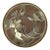 Heintz Style Arts & Crafts Sterling Silver on Bronze Plate For Sale