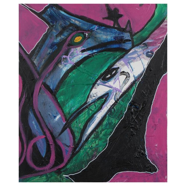 Jesper “Jokeren” Dahl, Composition, 2024, Acrylic For Sale - Image 8 of 8