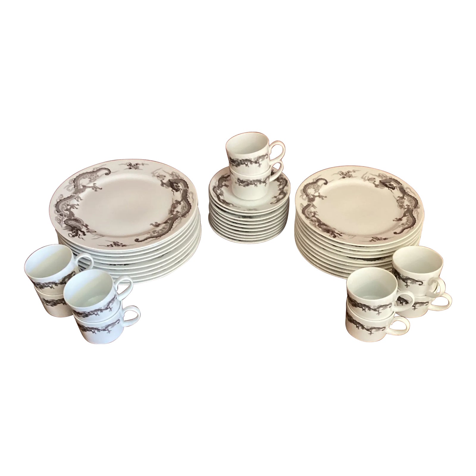 Mid 20th Century Fukagawa for Tiffany and Co. Place Setting for