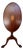 1931 Charak Furniture Co. Tilt Top Mahogany Table — Handmade, Numbered, Excellent Condition For Sale
