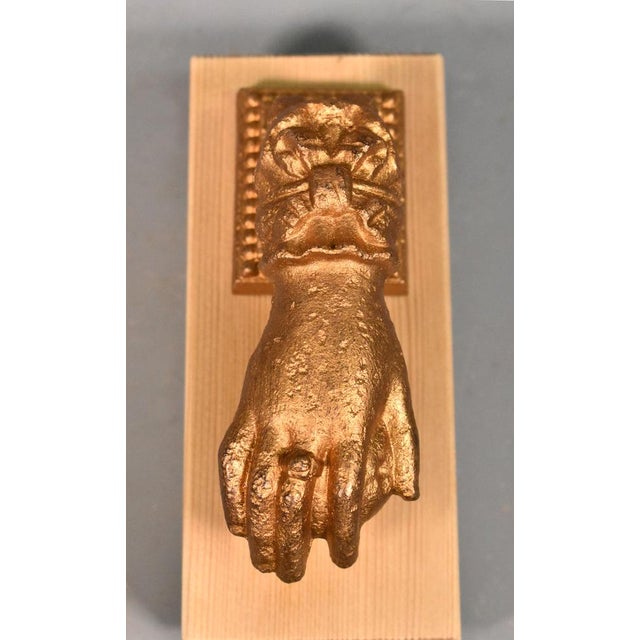 Hand of Fatima Door Knocker from Camion Frères For Sale - Image 10 of 14