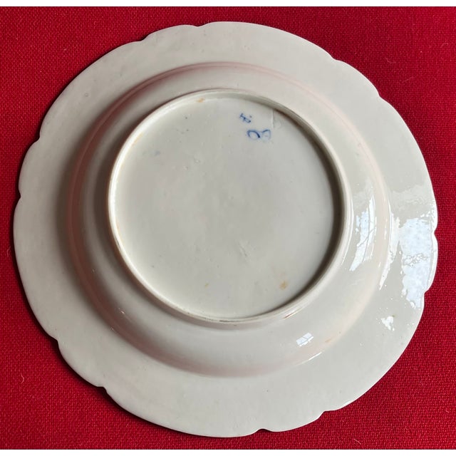 Antique 18th Century French Louis XV Chantilly Porcelain Soup Bowl or Plate in Blue and White Sprig, Circa 1760 For Sale In New York - Image 6 of 8