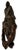 Large Size - Outstanding Authentic Antique Victorian Solid Bronze Medusa - Gorgon Door Knocker Circa Late 19th Century For Sale - Image 10 of 17