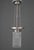 Vintage Nickel-Plated Ceiling Lamps with Glass Sticks, 1920, Set of 2 For Sale - Image 11 of 16