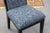 Barbara Barry for Baker Set of 10 Lacquered Black & White Fabric Dining Chairs For Sale - Image 10 of 11