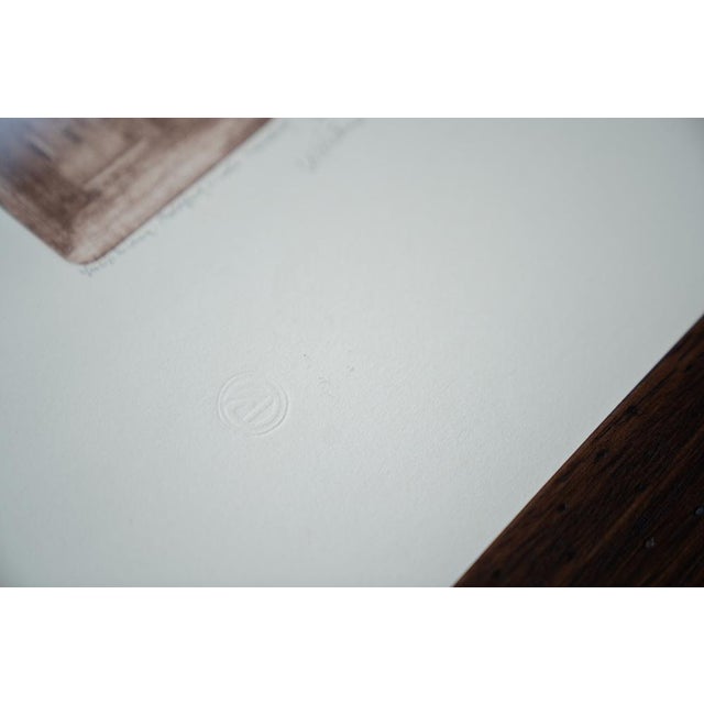 1970s Courtyard, 1970-1980, Artwork, Framed For Sale - Image 5 of 9