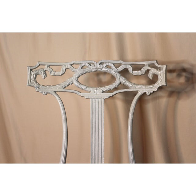 Hollywood Regency 1950s Italian11950s Neoclassical Chair Attributed to Palladio For Sale - Image 3 of 18