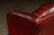 Vintage Tufted Leather Wingback Chesterfield Armchair in Oxblood For Sale - Image 14 of 15